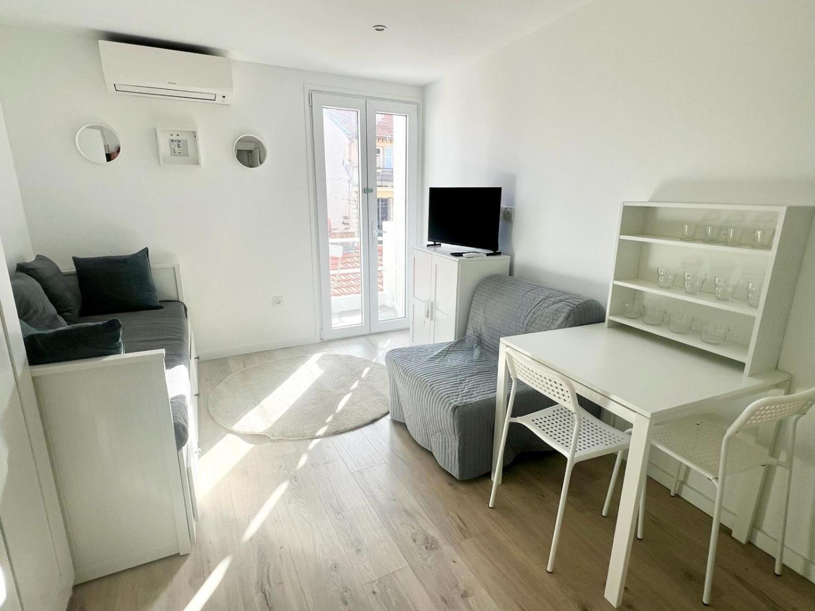 Studio Moderne Renove Avec Balcon Nice Extérieur photo