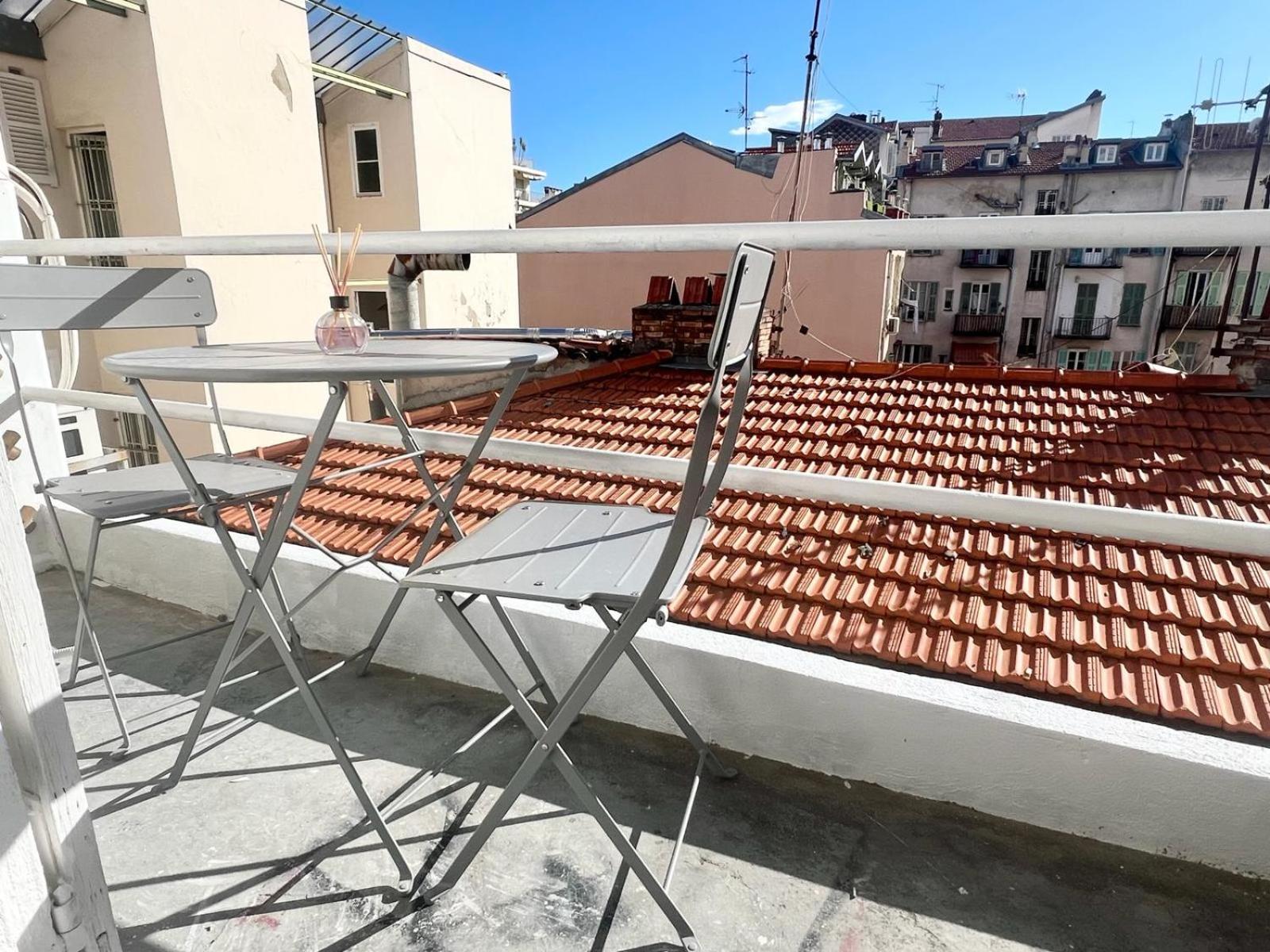 Studio Moderne Renove Avec Balcon Nice Extérieur photo